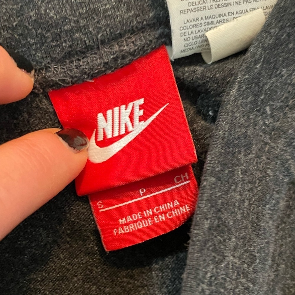 Nike Black Joggers with White Logo - Picture 4 of 5